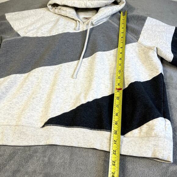 Faherty Sweatshirt Hoodie Women's XL Pullover Striped Cotton Casual Comfortable - Picture 6 of 9